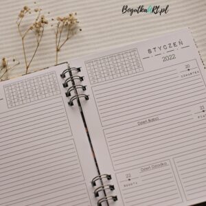 Kalendarz, planer, notes